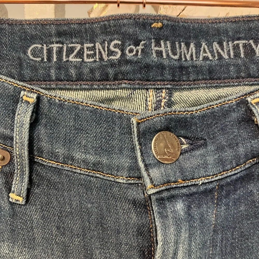 CITIZENS OF HUMANITY | Charlie Mid Rise Super Flare Jeans in Dizzy - Picture 6 of 9